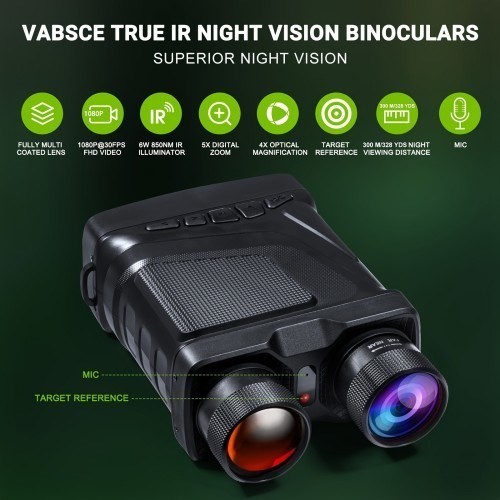 5x Night Vision Goggle Digital Zoom Digital Infrared Night Vision Hunting